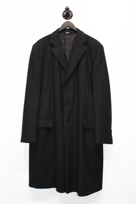 Basic Black Dolce & Gabbana Coat, size XL