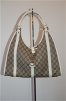 Monogram Gucci Hobo, size L