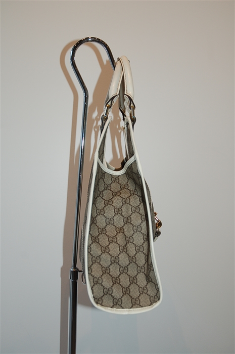Monogram Gucci Hobo, size L