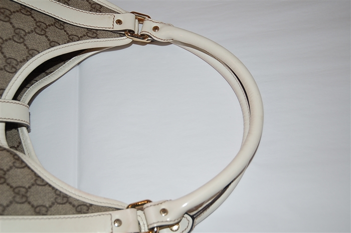 Monogram Gucci Hobo, size L