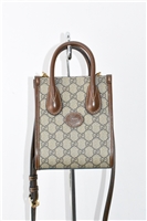 Monogram Gucci Tote, size XS
