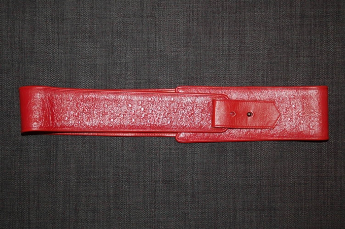 Bright Red Christian Dior - Vintage Belt, size S