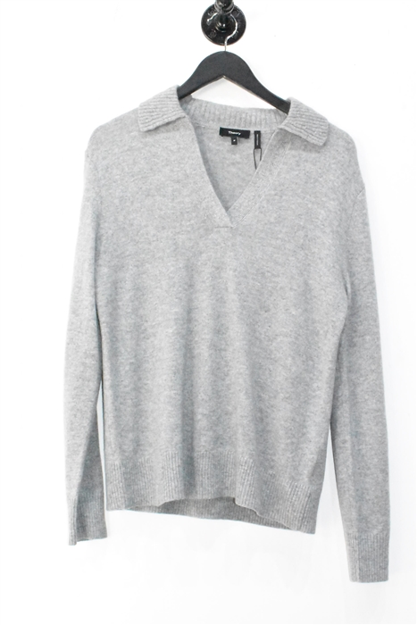 Ash Theory Cashmere Polo, size M