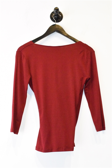 Dark Red Max Mara Pullover, size S