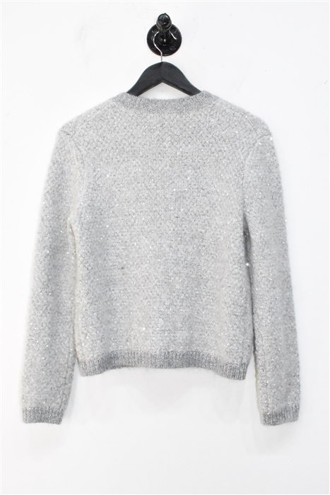 Heather Gray Maje Cardigan, size S