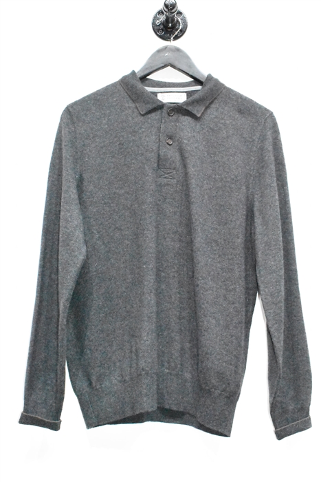 Charcoal Brunello Cucinelli Cashmere Polo, size M