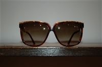 Tortoise Shell Valentino Sunglasses, size O/S