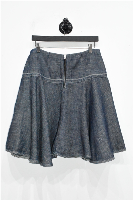 Denim Blue Rag & Bone Circle Skirt, size M