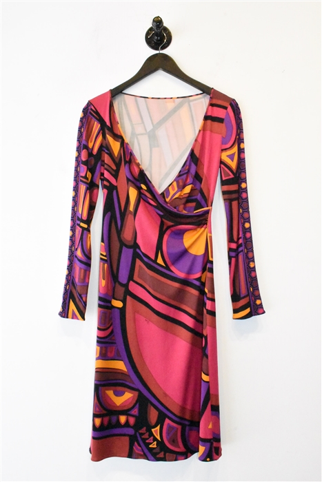 Geometric Emilio Pucci Sheath Dress, size S