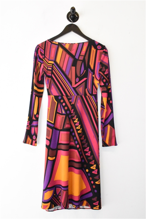 Geometric Emilio Pucci Sheath Dress, size S