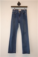 Denim Blue Frame Straight Leg Jean, size 24