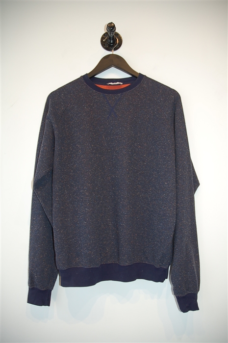 Navy No Label Sweatshirt, size M