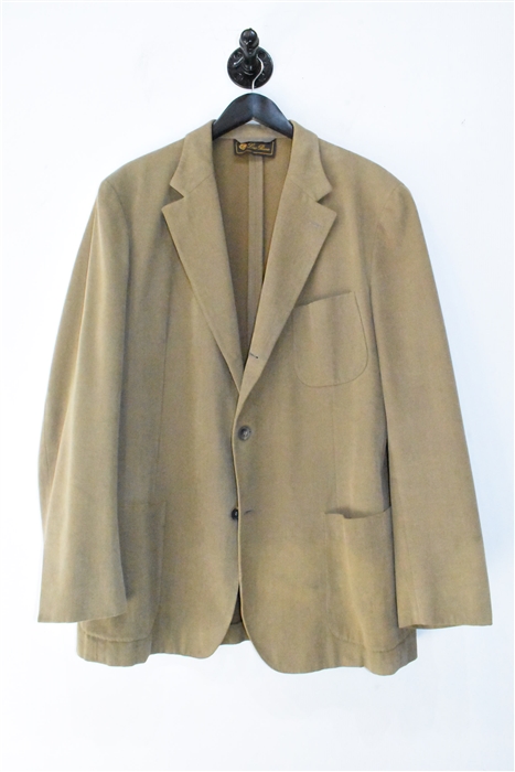 Tobacco Loro Piana Sport Coat, size 44