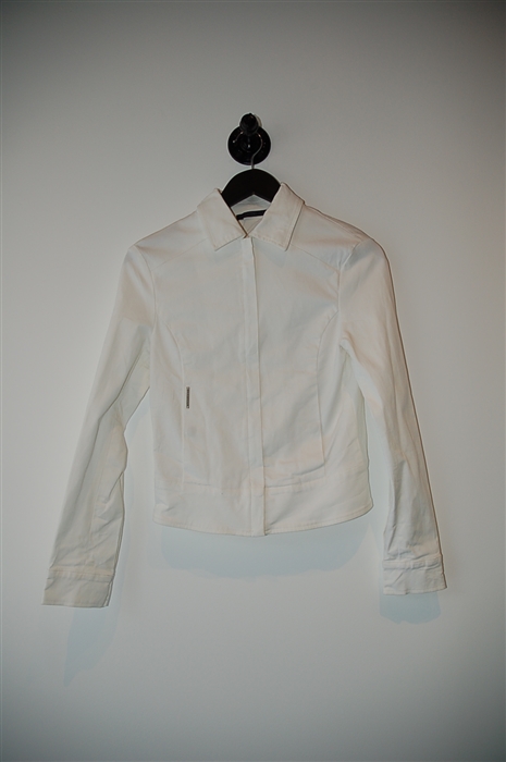 Soft White Valentino Jeans Light Jacket, size S