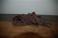 Dark Chocolate Miu Miu Belt, size S