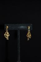 Gold Nina Ricci Earrings, size O/S