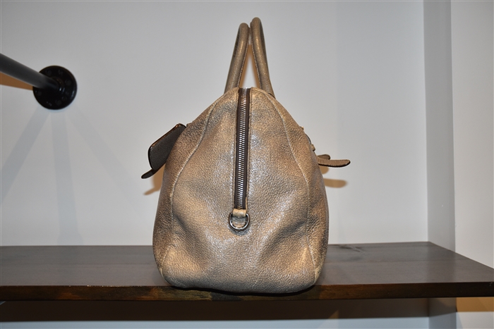 Dark Taupe Prada Satchel, size M