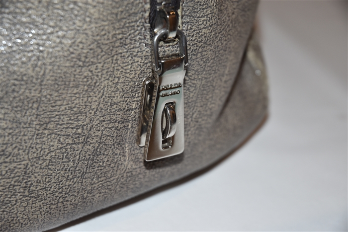 Dark Taupe Prada Satchel, size M