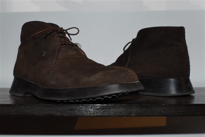 Espresso Tod's Desert Boot, size 10