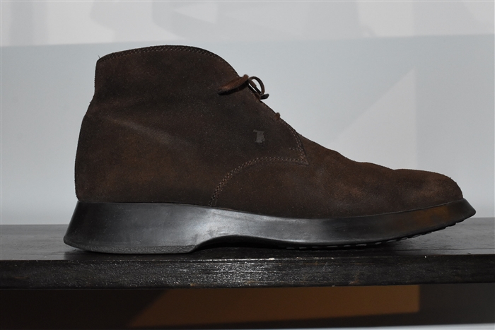 Espresso Tod's Desert Boot, size 10