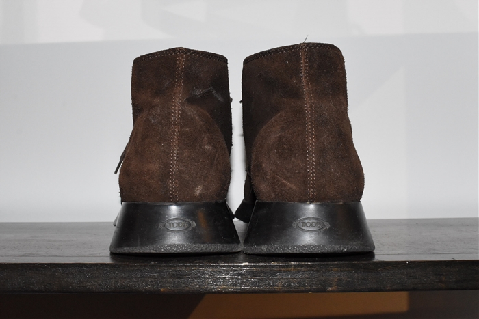 Espresso Tod's Desert Boot, size 10