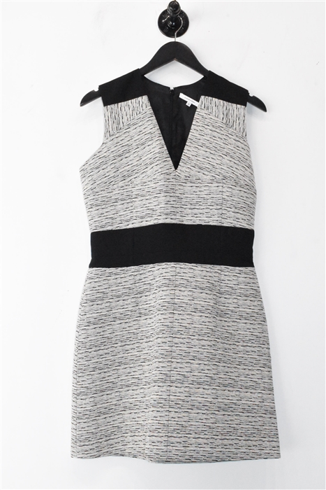 Black & White Carven Sheath Dress, size 8