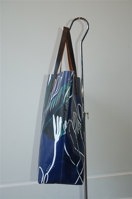 Floral Marni Tote, size L