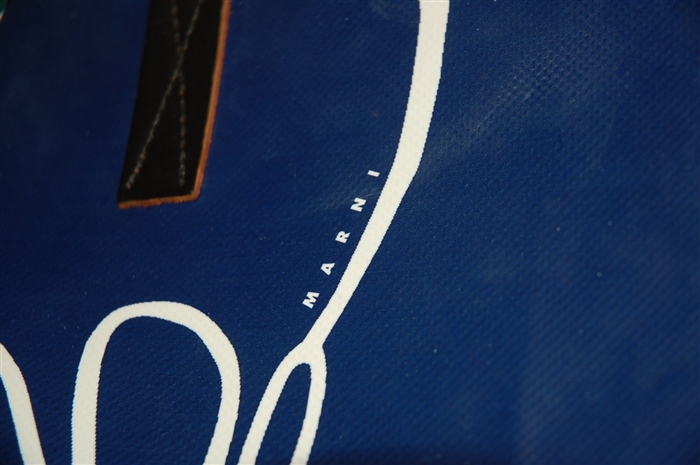 Floral Marni Tote, size L