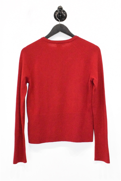 Deep Red Equipment Cashmere Sweater, size S