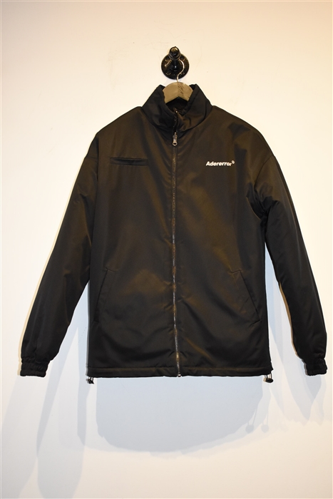 Basic Black Ader Error Fleece Jacket, size L