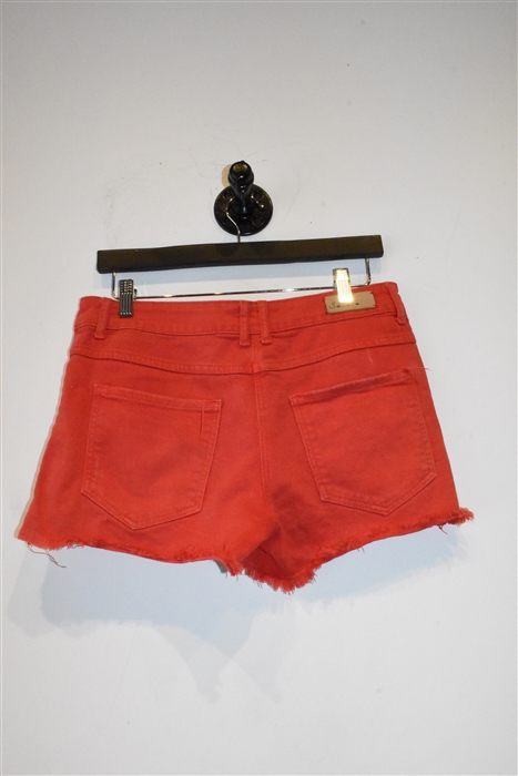 Bright Red Sandro Cut-Offs, size 28
