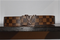Damier Louis Vuitton Belt, size XL