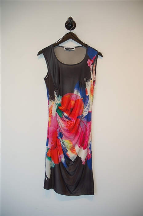 Floral Luisa Cerano Sheath Dress, size 8