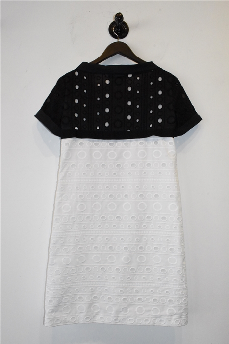 White & Black Moschino - Boutique Shift Dress, size 4