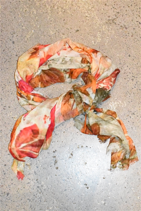 Floral D'Aniello Scarf, size O/S