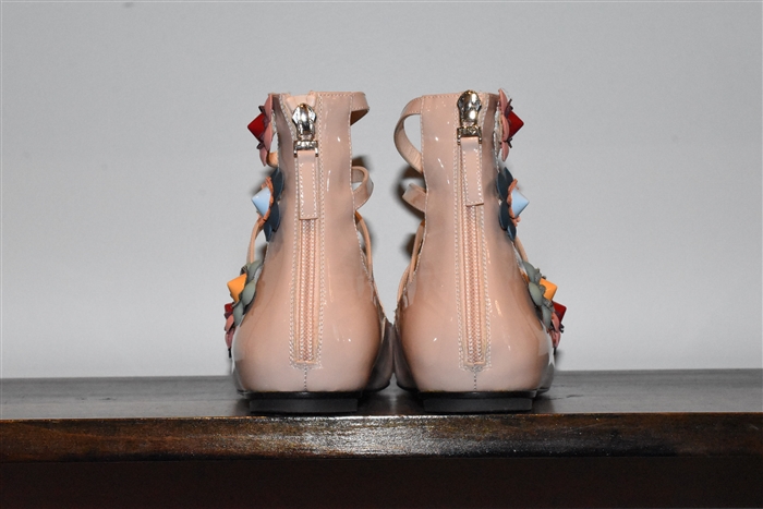 Pale Pink Fendi Flats, size 7.5