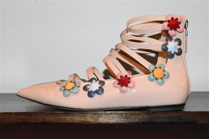 Pale Pink Fendi Flats, size 7.5