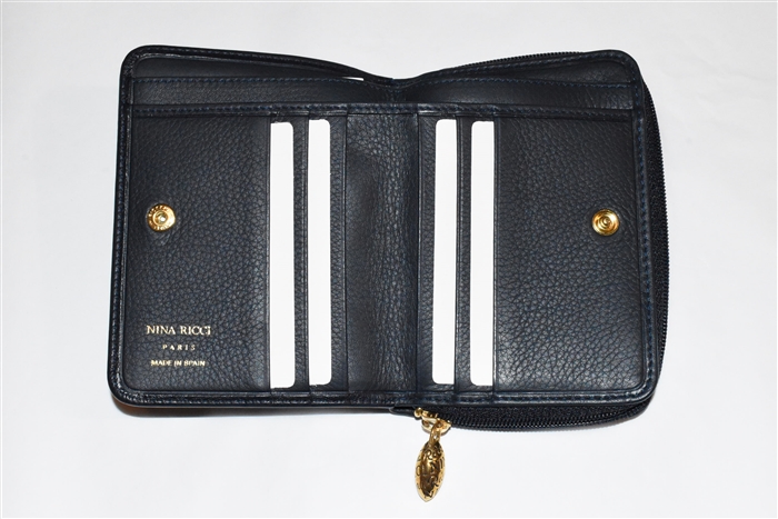 Navy Nina Ricci Wallet, size O/S