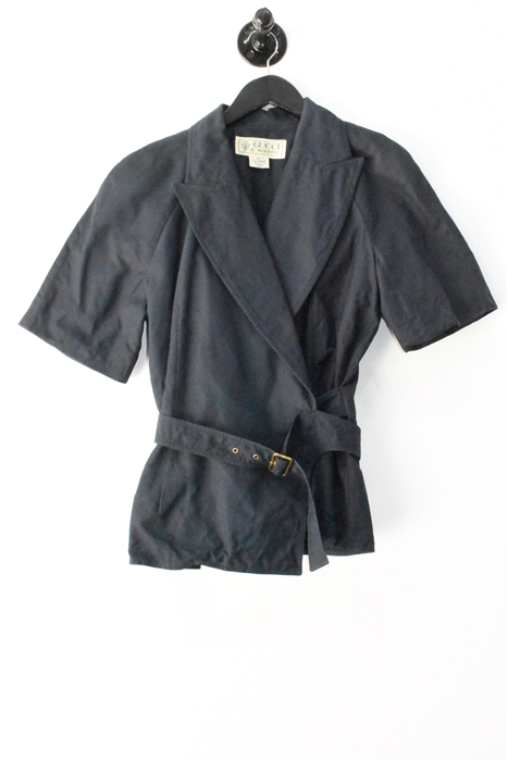 Navy Gucci - Vintage Short Sleeved Jacket, size S