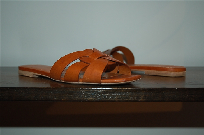 Whiskey Saint Laurent Sandal, size 7