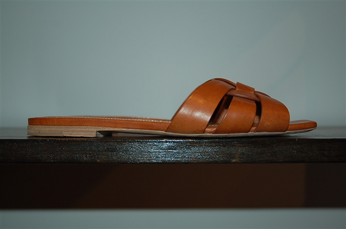 Whiskey Saint Laurent Sandal, size 7