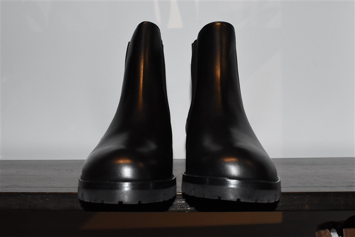 Black Leather Christian Louboutin Chelsea Boots, size 9.5