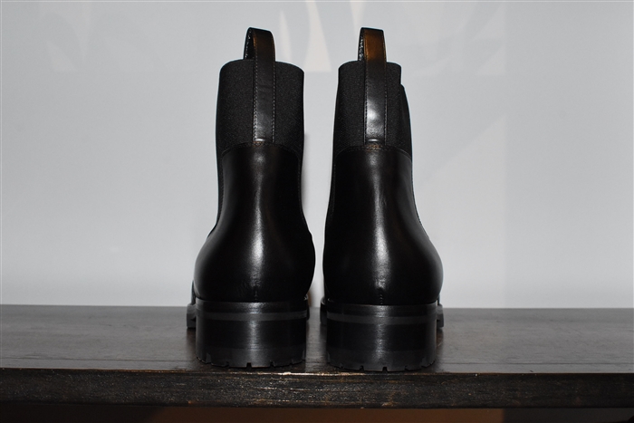 Black Leather Christian Louboutin Chelsea Boots, size 9.5