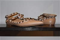 Taupe Valentino Ballet Flats, size 9.5