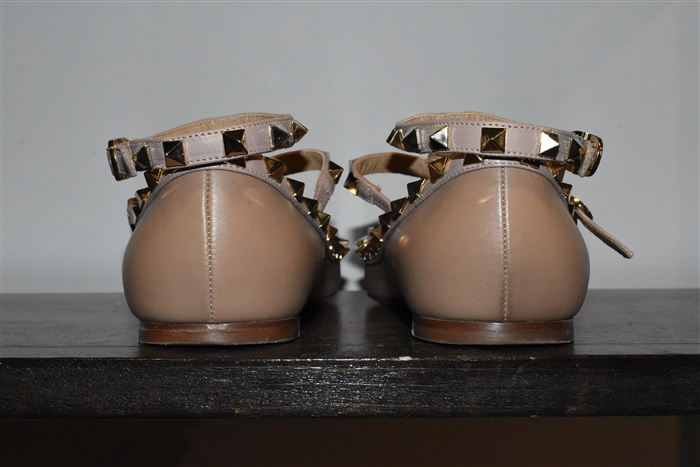 Taupe Valentino Ballet Flats, size 9.5