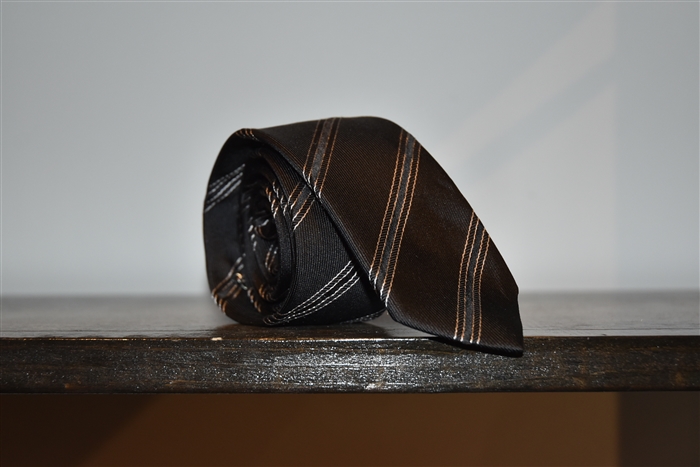 Black Stripe Dolce & Gabbana Tie, size O/S