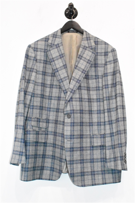 Gray Check Pal Zileri Sport Coat, size 44