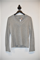Heather Gray In Cashmere Pullover, size M