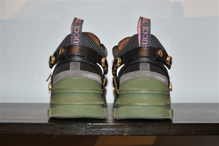 Military Green Gucci Sneaker, size 11
