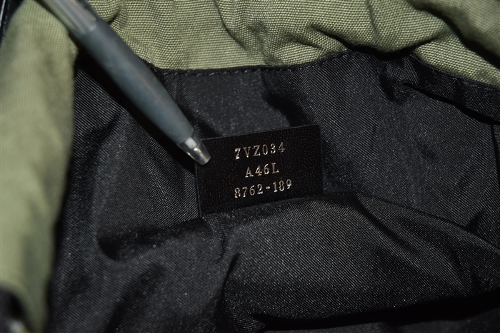 Military Green Fendi Backpack, size L